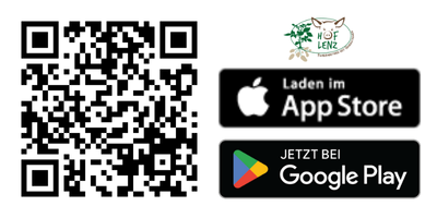 Hof Lenz im Apple App Store oder Google Play Store laden